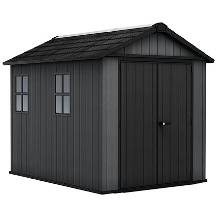 Keter Newton Plus Shed 7.5x9ft Grey KET260265