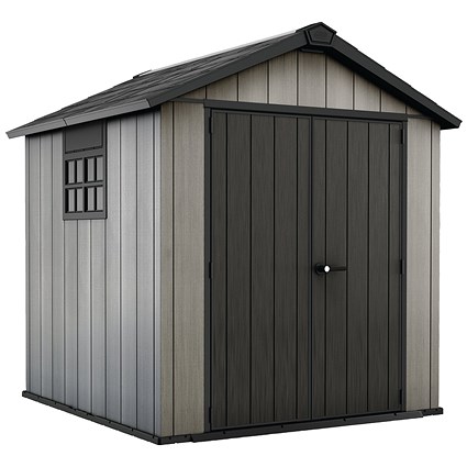 Keter Oakland Shed 7.5x7ft Grey KET255641