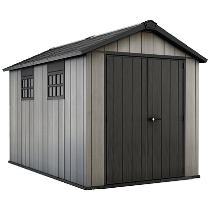 Keter Oakland Shed 7.5x11ft Grey KET250178