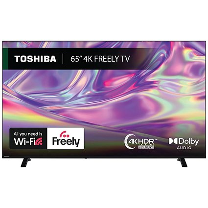 Toshiba 65UV1563DB 65 inch Smart 4K UHD HDR Dled Freely TV 65UV15653DB
