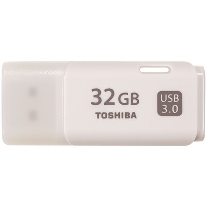 Toshiba TransMemory USB 3.0 Flash Drive, 32GB, White