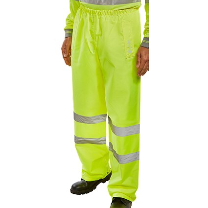 Beeswift Traffic Trousers, Saturn Yellow, 2XL Beeswift Traffic Trousers, Saturn Yellow, 2XL
