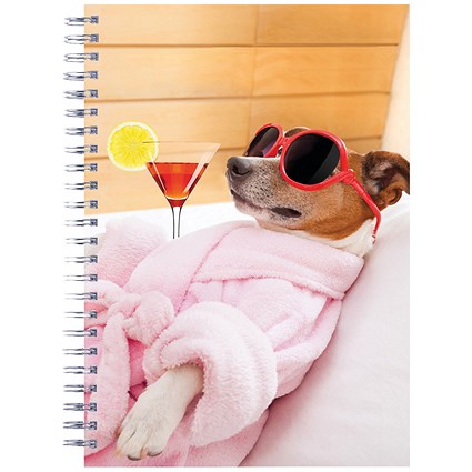 Cats and Dogs Twinwire Notepads A5 (Pack of 5)