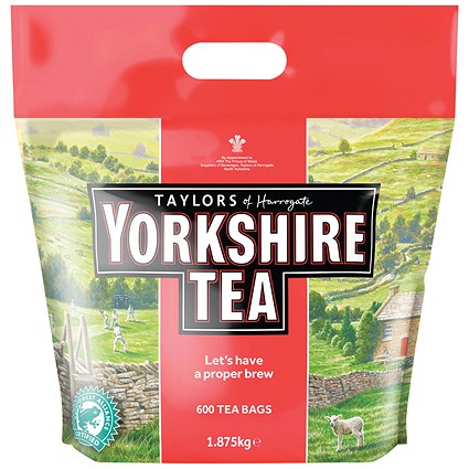 Yorkshire Tea Bags - Pack of 600