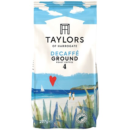 Taylors Decaffe Roast 4 Ground Coffee, 227g
