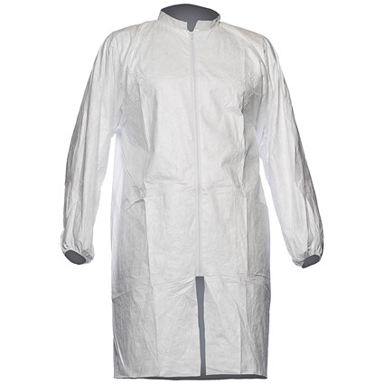 Dupont Tyvek 500 Labcoat Pl309, XL, Pack of 10