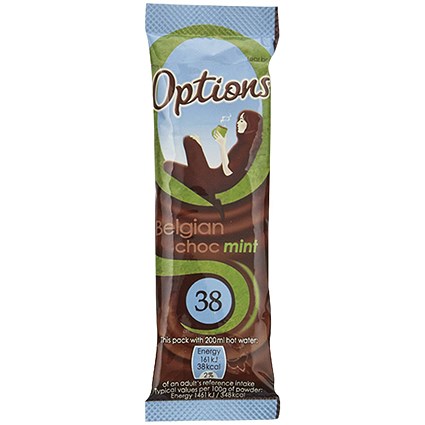 Options Hot Chocolate Mint 11g (Pack of 30)