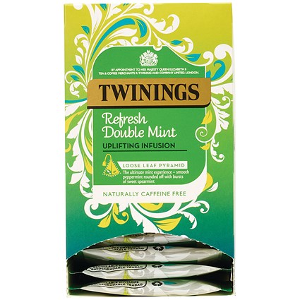 Twinings Double Mint Tea Bags (Pack of 15) Twinings Double Mint Tea Bags (Pack of 15)