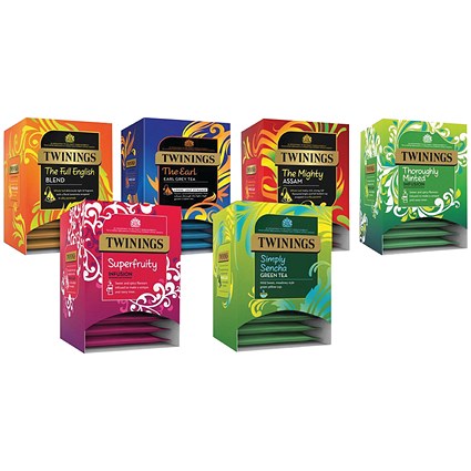 Twinings Pure Variety Pack Pyramid Pack of 100 F12656