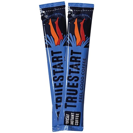 TrueStart Decaf Barista Grade Instant Coffee Sticks, 2g, Pack of 200