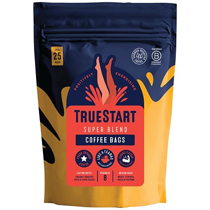 TrueStart Super Blend Coffee Bags Pack of 25