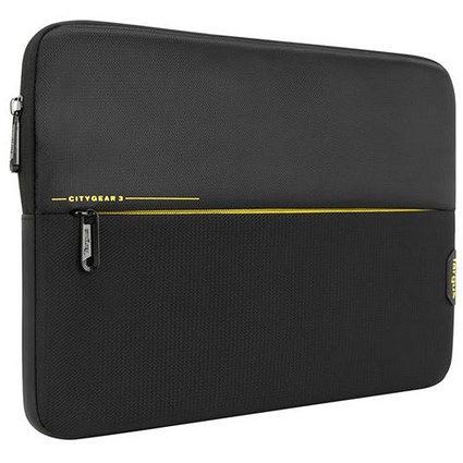 Targus CityGear Notebook Sleeve, For up to 13.3 Inch Laptops, Black