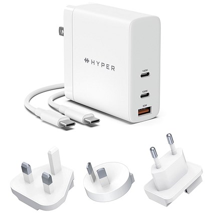 Targus Hyperjuice GaN USB-C Charger, White