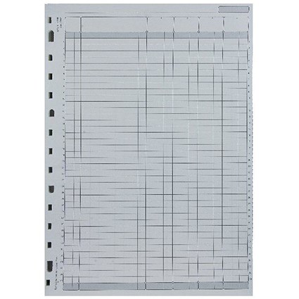 Twinlock V4 Variform Sheets, 4 Cash Columns, Ref: 75930, Pack of 75