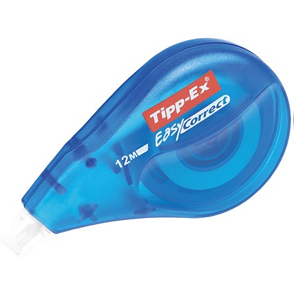 Tipp-Ex Easy-correct Correction Tape Roller, 4.2mmx12m, Pack of 20