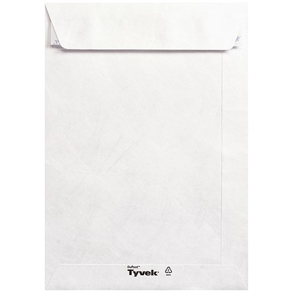 Tyvek C5 Envelope 229x162mm Pocket Peel and Seal White (Pack of 100) 551024 Tyvek C5 Envelope 229x162mm Pocket Peel and Seal White (Pack of 100) 551024
