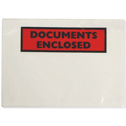GoSecure Printed Documents Enclosed Envelopes, Self Adhesive, A6, Pack of 1000