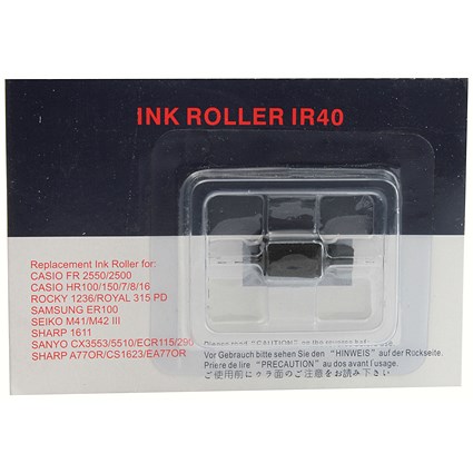 Cash Register Ink Roller Black PC040 IR40