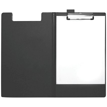 Stewart Superior Seco Foldover Clipboard, Foolscap, Black Stewart Superior Seco Foldover Clipboard, Foolscap, Black