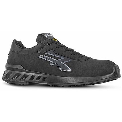 U Power Thomas Light ESD Safety Shoes, Black, 9