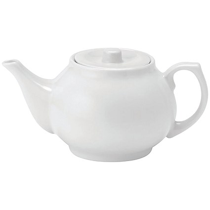 Pure White Teapot, 426ml, Pack of 4 Pure White Teapot, 426ml, Pack of 4