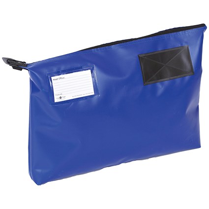 GoSecure Mailing Pouch, 470x336mm, Blue GoSecure Mailing Pouch, 470x336mm, Blue