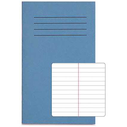 Rhino Vocabulary Notebook 7mm Rld 48Pg A6+ Blu Pack of 100