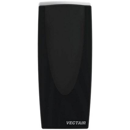 V-Air Passive Air Freshener Dispenser, Black, Pack of 6