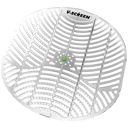 V-Screen Urinal Screen, Cucumber Melon, Pack of 12