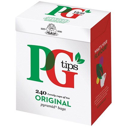 PG Tips Pyramid Tea Bags, Pack of 240