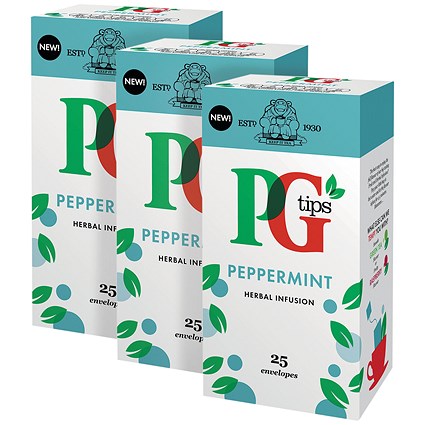PG Tips Peppermint Envelope (Pack of 25) 3For2