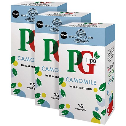 PG Tips Camomile Envelope (Pack of 25) 3For2