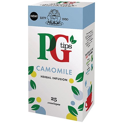 PG Tips Camomile Tea, Pack of 25