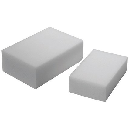 Vileda MiraClean Eraser Block, White, Pack of 12