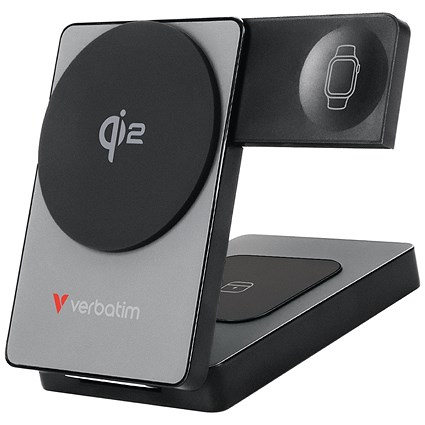 Verbatim QI2 Magnetic Wireless Power Bank 5000 Mah Grey 32294
