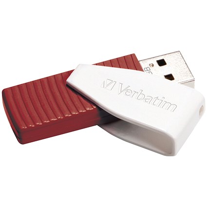 Verbatim Store n Go Swivel USB 2.0 Drive 16GB Red