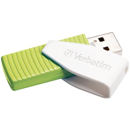 Verbatim Store n Go Swivel USB 2.0 Drive 32GB Green