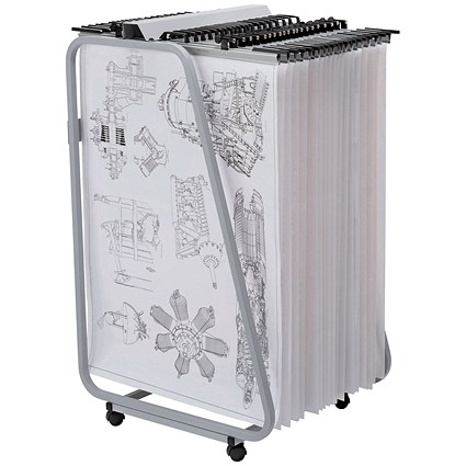 Vistaplan Front Loading Trolley Carrier, Large, A0