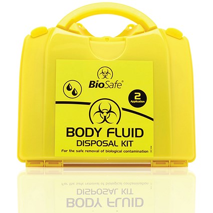 Wallace Cameron Biosafe Body Fluid Clean-Up Kit Yellow