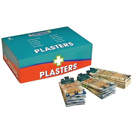 Wallace Cameron Pilferproof Plasters Refill, Fabric, Pack of 150