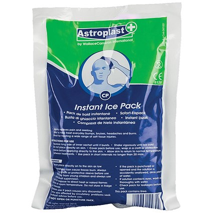 Wallace Cameron Instant Cold Pack, Disposable, Chemically-activated