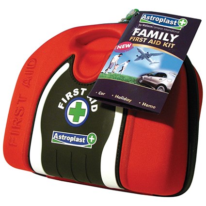 Astroplast Family First Aid Kit Pouch Red