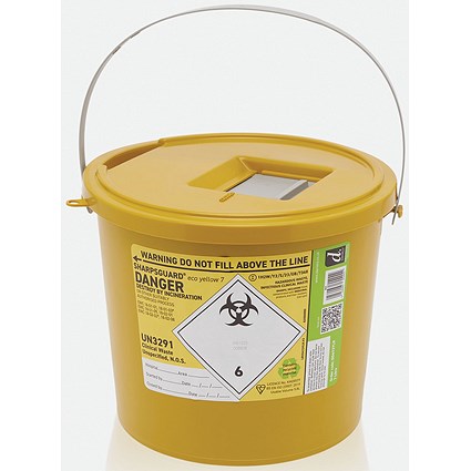 Wallace Cameron Sharps Disposal Container 7L