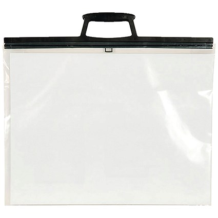 West Design Westfolio Clear Clip-Close Polythene Portfolio A2