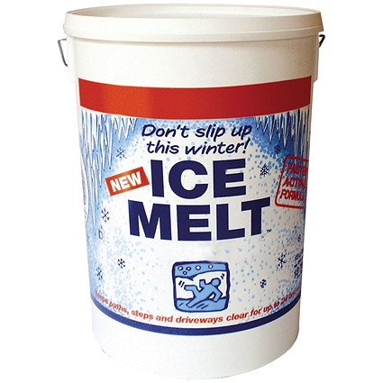 White Magic Ice Melt 18.75kg Dispenser Tub (Melts ice and snow fast)