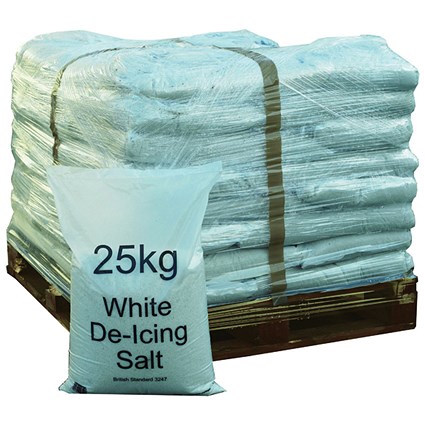 Winter De-Icing Salt 25kg - Pallet of 40 Bags