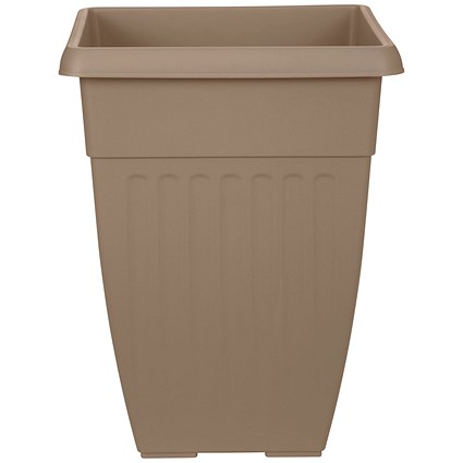 Whitefurze 42cm Tall Athens Planter, Taupe