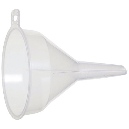 Whitefurze Plastic Funnel 80mm Pack of 40
