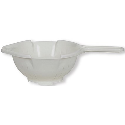 Whitefurze Plastic Colander Cream
