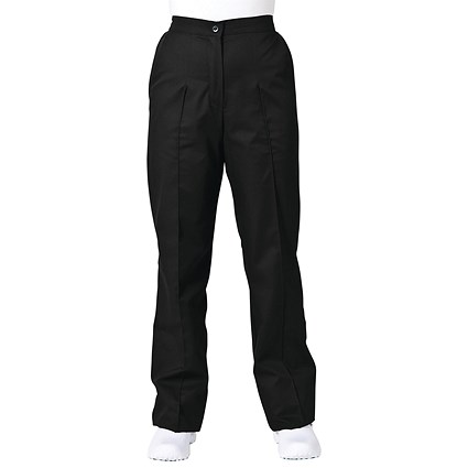 Work in Style Anne Female Healthcare Trousers, Black, Size 38 Inch